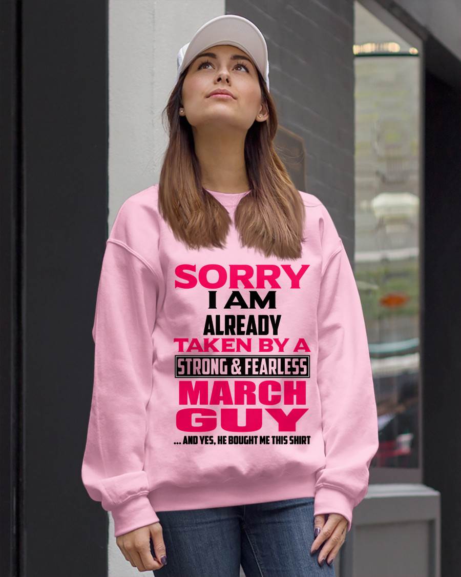 MY MARCH GUY BOUGHT ME THIS SHIRT - FROM HUSBAND - TLEE03 (SKU2605-65-03)