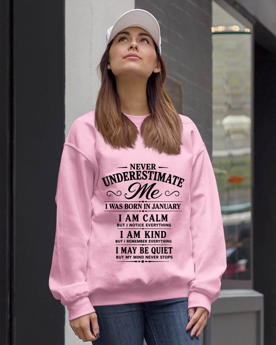 JANUARY GIRL : CALM, KIND, UNFORGETTABLE - FOR WOMEN - TLEE01 (SKU2606-139-01)