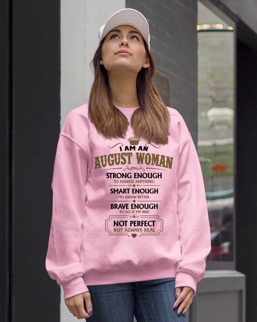 AUGUST WOMAN – BOLD STRONG REAL - FOR WOMEN - TLEE08 (SKU2605-90-08)