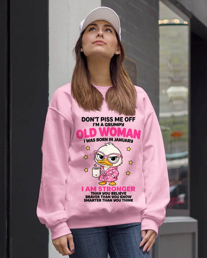 JANUARY QUEEN WITH A GRUMPY ATTITUDE - FOR WOMEN - TLEE01 (SKU2604-220-01)