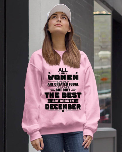 DECEMBER GIRL – ALL WOMEN ARE CREATED EQUAL - FOR WOMEN - TLEE12 (SKU2604-50-12)