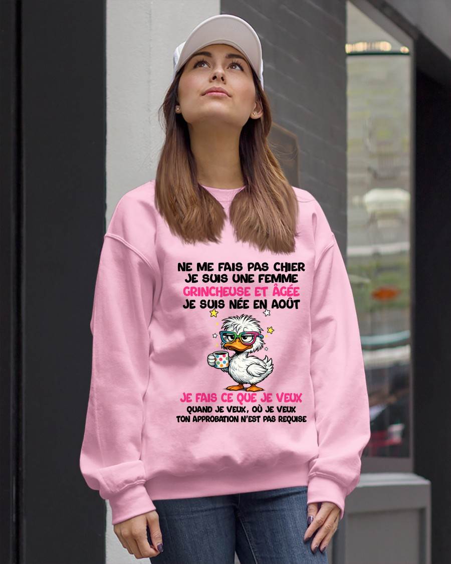 JE SUIS UNE FILLE D’AOÛT - POUR FEMME - TLEE08 (SKU2604-117-08)