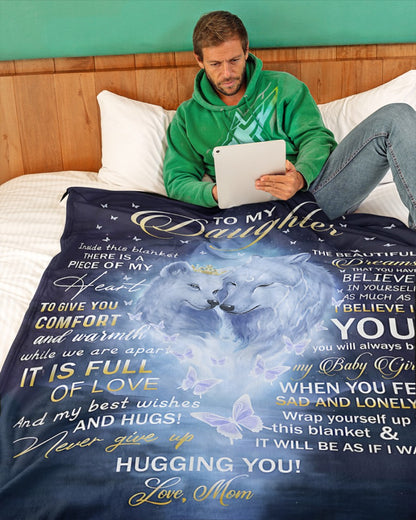 Special Gift For Your Daughter Blanket - From Mom (SKUB12-07)