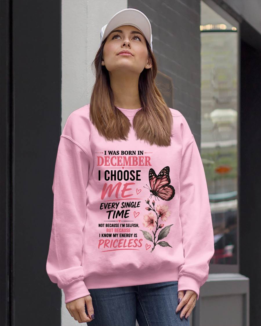 DECEMBER QUEEN – I CHOOSE ME EVERY SINGLE TIME - FOR WOMEN - TLEE12 (SKU2606-02-12)