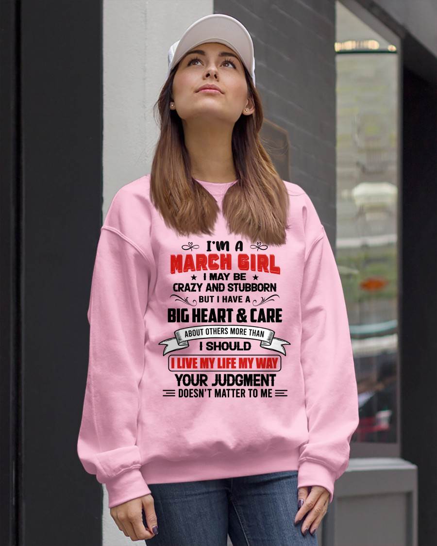 MARCH - MY LIFE, MY RULES, AND I STAND BY EVERY CHOICE I MAKE - FOR WOMEN - TLEE03 (SKU26T-01239-03)