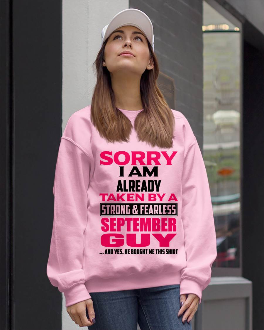 MY SEPTEMBER GUY BOUGHT ME THIS SHIRT - FROM HUSBAND - TLEE09 (SKU2605-65-09)