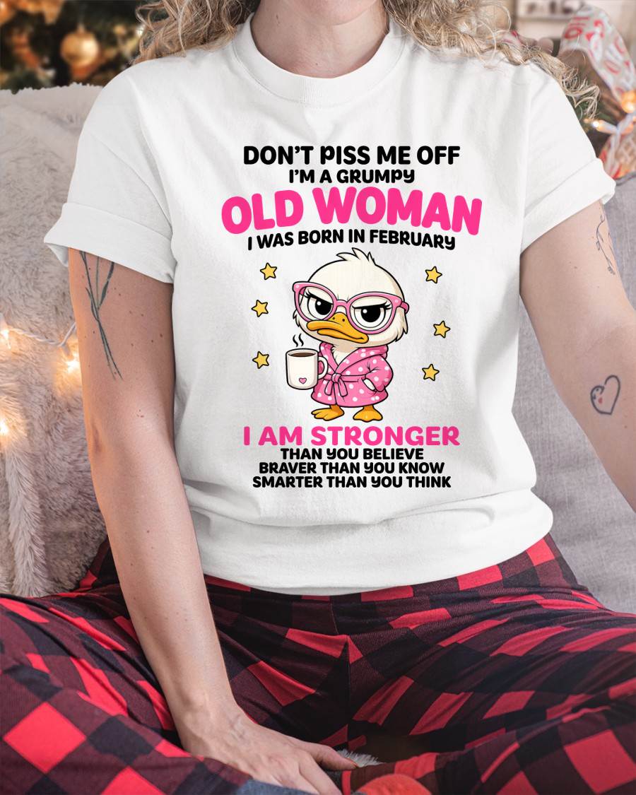 FEBRUARY QUEEN WITH A GRUMPY ATTITUDE - FOR WOMEN - TLEE02 (SKU2604-220-02)