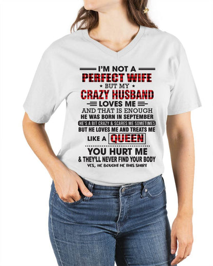 SEPTEMBER - I’M NOT A PERFECT WIFE  BUT MY CRAZY HUSBAND LOVES ME  AND THAT IS ENOUGH - FROM HUSBAND - TLEE09 (SKU26T-0188-09)