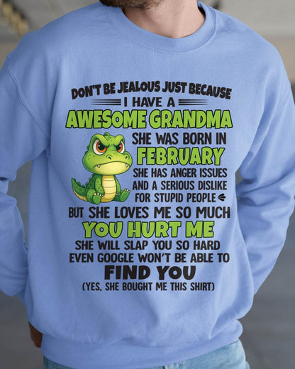 FEBRUARY - DON'T BE JEALOUS JUST BECAUSE I HAVE A AWESOME GRANDMA - FROM GRANDMA - TLEE02 (SKU09-116-02)