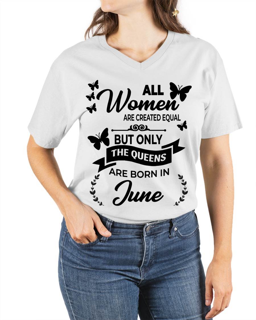 JUNE GIRLS ARE TRUE QUEENS - FOR WOMEN - TLEE06 (SKU2605-58-06)
