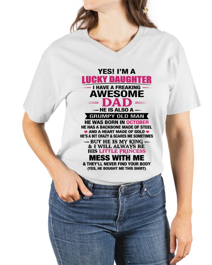 OCTOBER - A LUCKY DAUGHTER – DADDY’S LITTLE PRINCESS - FROM DAD - TLEE10 (SKU2604-16-10)