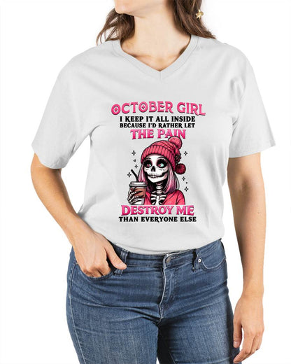 OCTOBER GIRL : KEEPING IT ALL INSIDE - FOR WOMEN - TLEE10 (SKU2606-106-10)