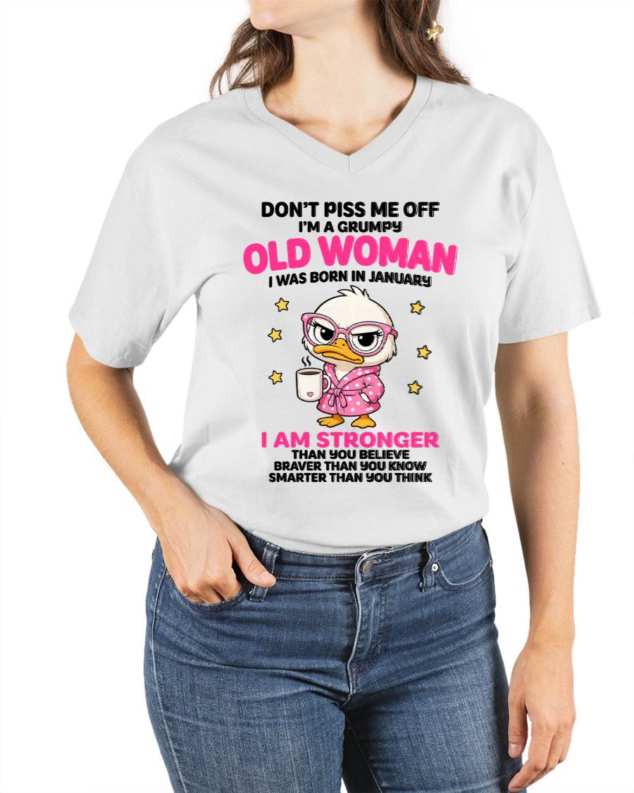 JANUARY QUEEN WITH A GRUMPY ATTITUDE - FOR WOMEN - TLEE01 (SKU2604-220-01)