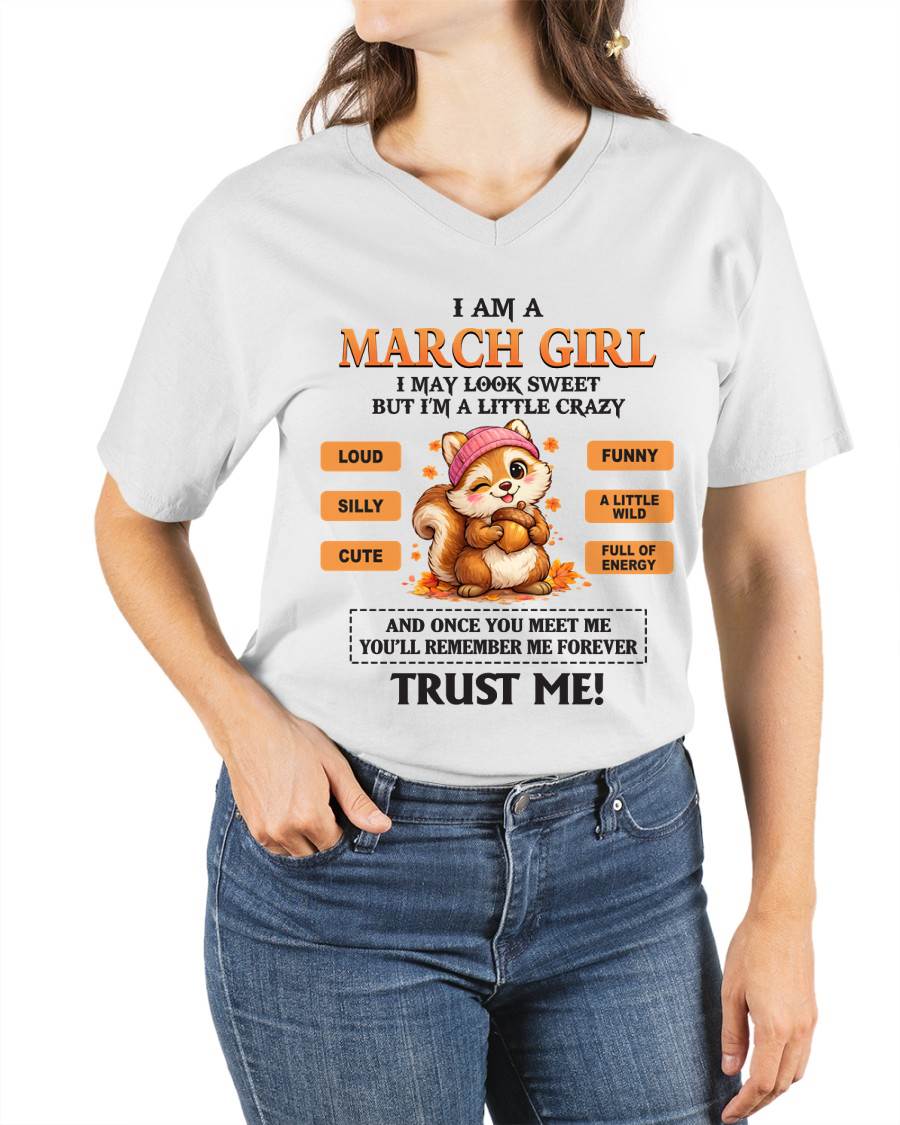 MARCH GIRL - SWEET BUT A LITTLE CRAZY AND FULL OF ENERGY - FOR WOMEN - TLEE03 (SKU2603-126-03)