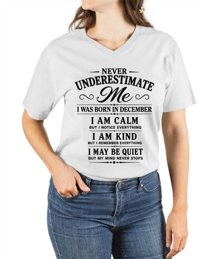 DECEMBER GIRL : CALM, KIND, UNFORGETTABLE - FOR WOMEN - TLEE12 (SKU2606-139-12)