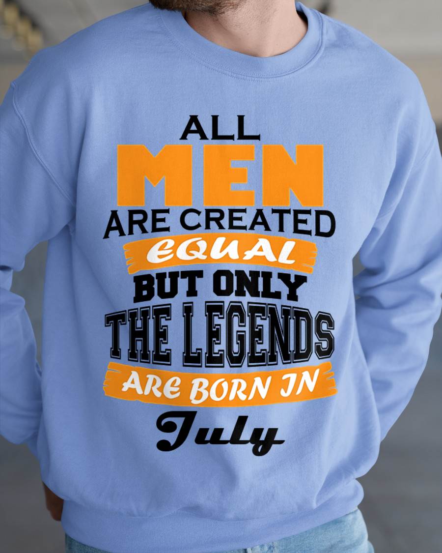 JULY BORN – ONLY LEGENDS ARE CREATED - FOR MAN - TLEE07 (SKU2606-281-07)