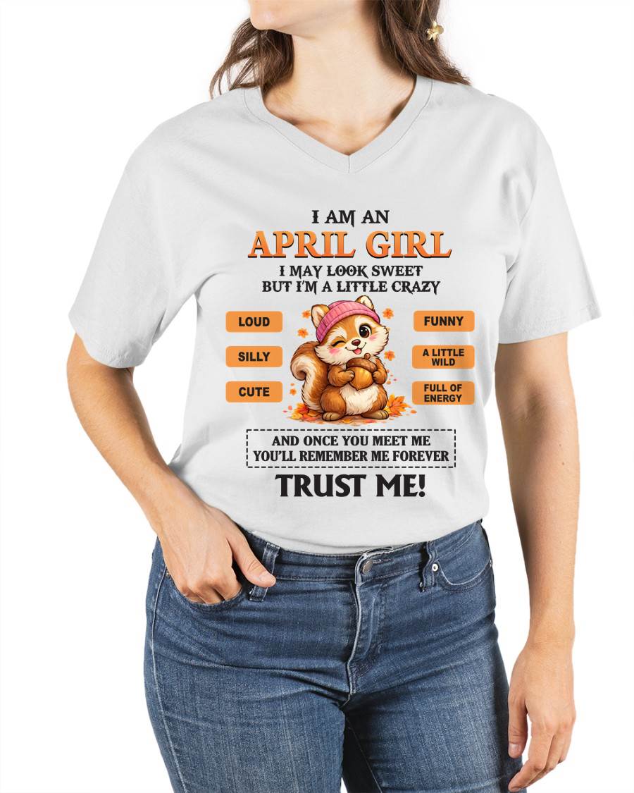APRIL GIRL - SWEET BUT A LITTLE CRAZY AND FULL OF ENERGY - FOR WOMEN - TLEE04 (SKU2603-126-04)