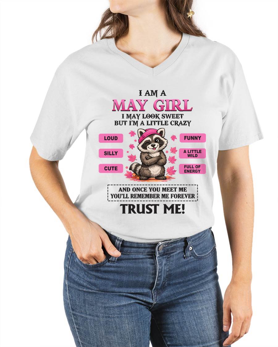 MAY GIRL - I MAY LOOK SWEET BUT I’M A LITTLE CRAZY - FOR WOMEN - TLEE05 (SKU2603-80-05)