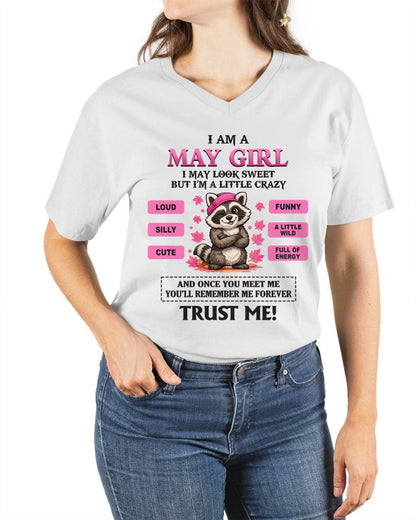 MAY GIRL - I MAY LOOK SWEET BUT I’M A LITTLE CRAZY - FOR WOMEN - TLEE05 (SKU2603-80-05)