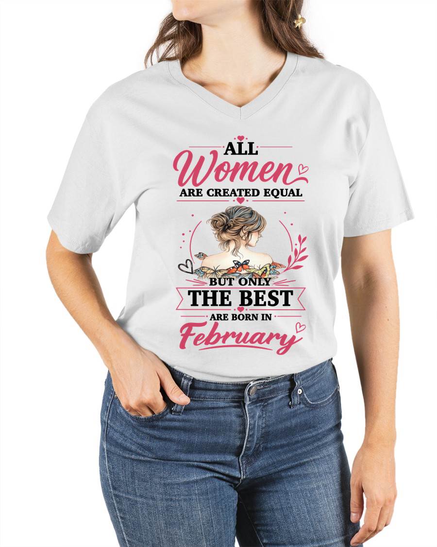 FEBRUARY GIRLS ARE SIMPLY THE BEST - FOR WOMEN - TLEE02 (SKU2604-316-02)
