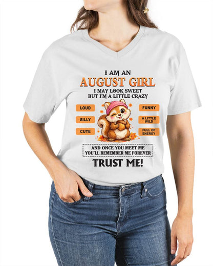 AUGUST GIRL - SWEET BUT A LITTLE CRAZY AND FULL OF ENERGY - FOR WOMEN - TLEE08 (SKU2603-126-08)