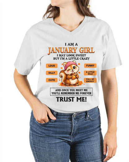 JANUARY GIRL - SWEET BUT A LITTLE CRAZY AND FULL OF ENERGY - FOR WOMEN - TLEE01 (SKU2603-126-01)