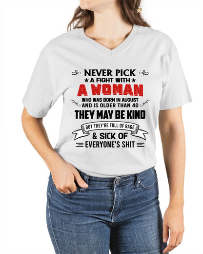 AUGUST - I LOOK CALM, BUT I’M DONE EXPLAINING MYSELF - FOR WOMEN - TLEE08 (SKU26T-01304-08)