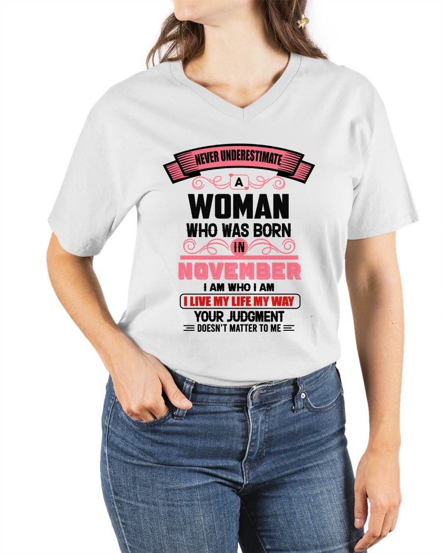 NOVEMBER - I AM WHO I AM — CONFIDENT, INDEPENDENT, AND UNAPOLOGETIC - FOR WOMEN - TLEE11 (SKU2602-91-11)