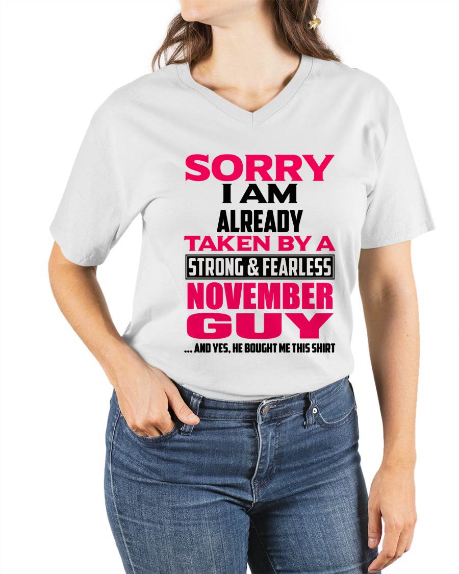 MY NOVEMBER GUY BOUGHT ME THIS SHIRT - FROM HUSBAND - TLEE11 (SKU2605-65-11)