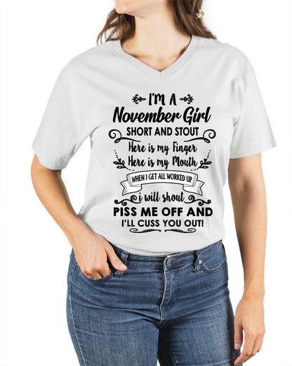 NOVEMBER GIRL - WITH AN ATTITUDE YOU SHOULDN’T TEST - FOR WOMEN - TLEE11 (SKU2602-61-11)