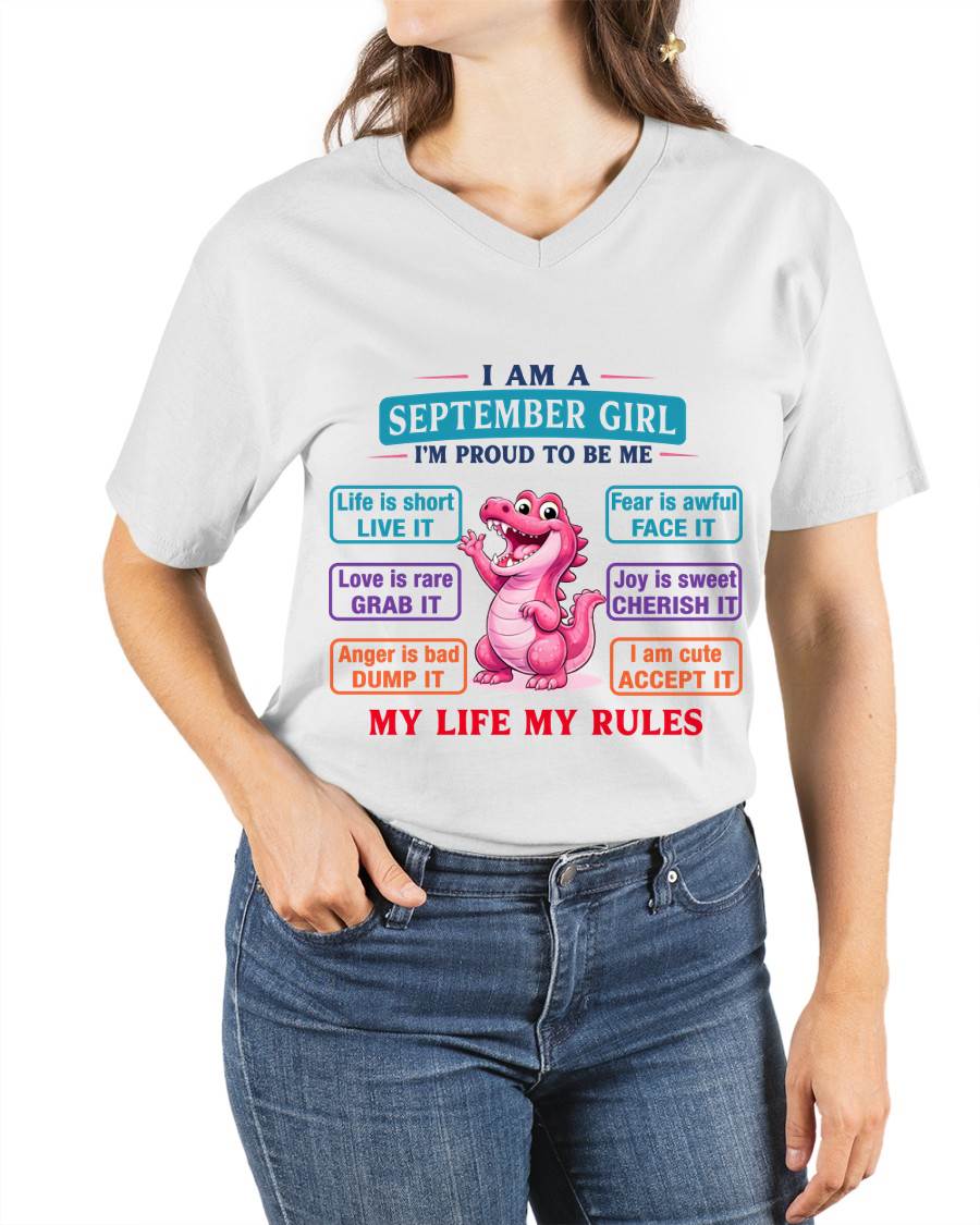 SEPTEMBER GIRL – MY LIFE MY RULES - FOR WOMEN - TLEE09 (SKU2604-245-09)