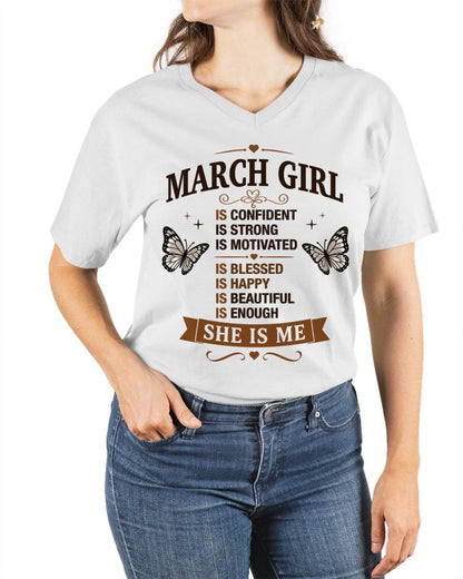 MARCH GIRL – FAITH, STRENGTH & BEAUTY - FOR WOMEN - TLEE03 (SKU2605-378-03)