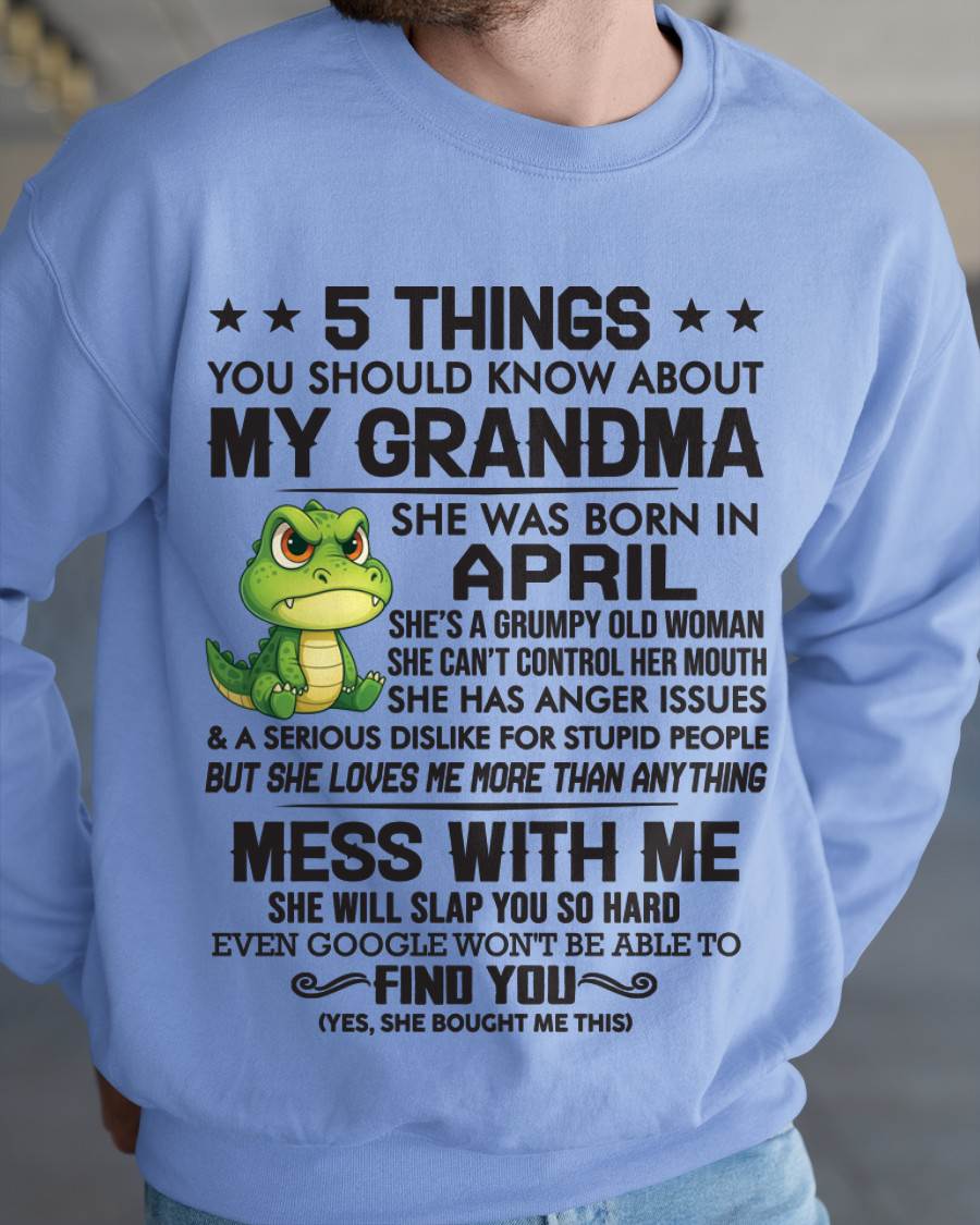 APRIL GRANDMAS ARE DIFFERENT - FROM GRANDMA - TLEE04 (SKU10-06-04)