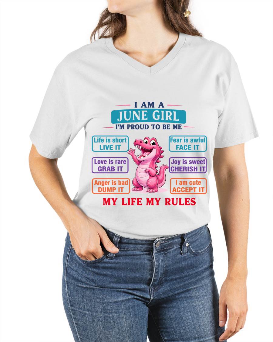JUNE GIRL – MY LIFE MY RULES - FOR WOMEN - TLEE06 (SKU2604-245-06)