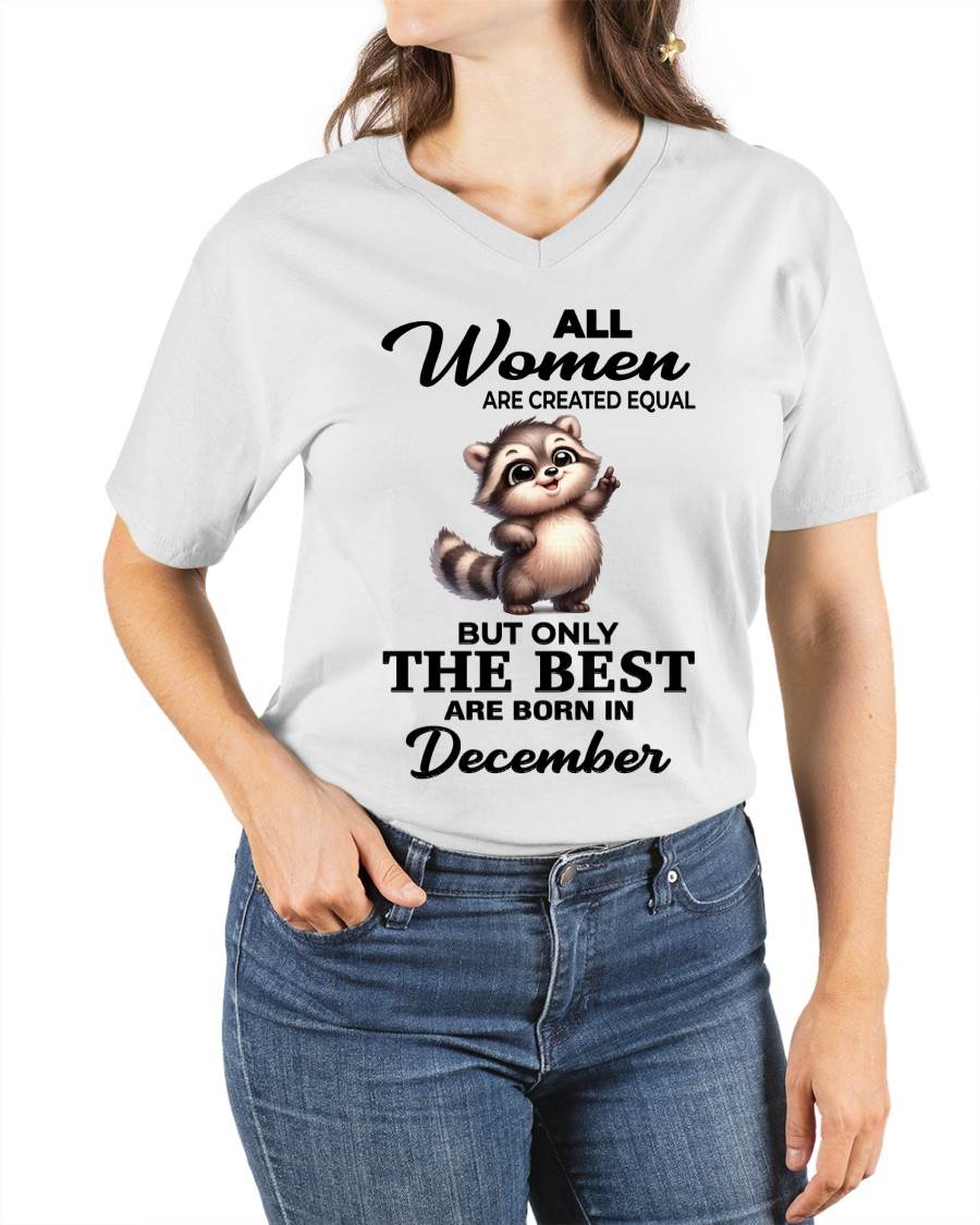 DECEMBER BORN WOMEN ARE THE BEST - FOR WOMEN - TLEE12 (SKU2604-78-12)