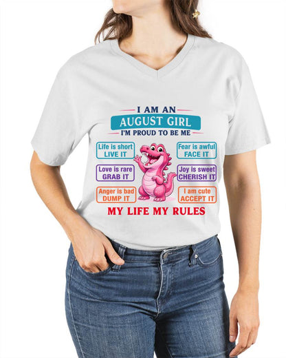 AUGUST GIRL – MY LIFE MY RULES - FOR WOMEN - TLEE08 (SKU2604-245-08)