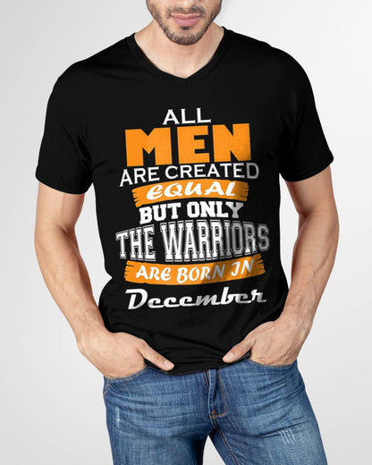DECEMBER WARRIORS ARE NOT CREATED, THEY ARE BORN - FOR MAN - TLEE12 (SKU2605-59-12)