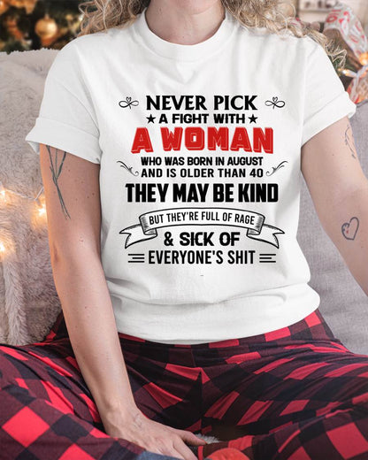 AUGUST - I LOOK CALM, BUT I’M DONE EXPLAINING MYSELF - FOR WOMEN - TLEE08 (SKU26T-01304-08)