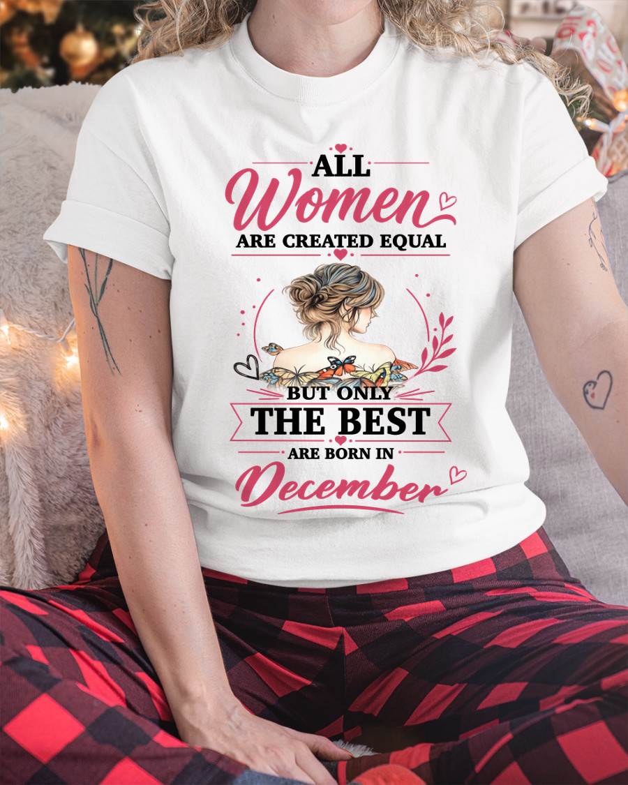 DECEMBER GIRLS ARE SIMPLY THE BEST - FOR WOMEN - TLEE12 (SKU2604-316-12)