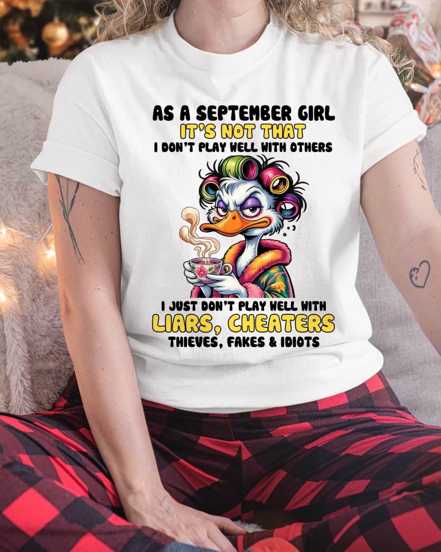 SEPTEMBER GIRL - I PLAY NICE JUST NOT WITH EVERYONE - FOR WOMEN - TLEE09 (SKU2604-27-09)