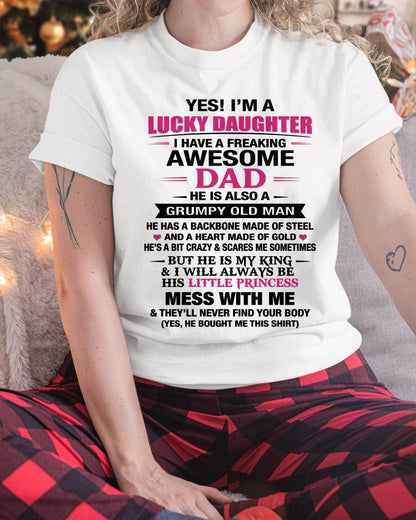 A LUCKY DAUGHTER – DADDY’S LITTLE PRINCESS - FROM DAD - TLEE00 (SKU2604-16-00)