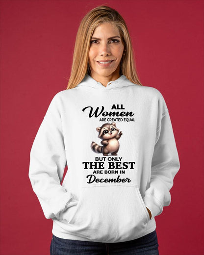DECEMBER BORN WOMEN ARE THE BEST - FOR WOMEN - TLEE12 (SKU2604-78-12)