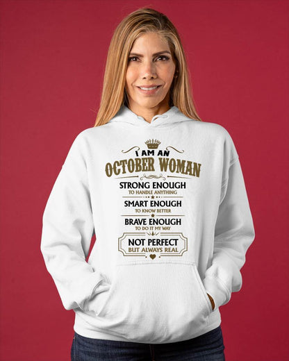 OCTOBER WOMAN – BOLD STRONG REAL - FOR WOMEN - TLEE10 (SKU2605-90-10)