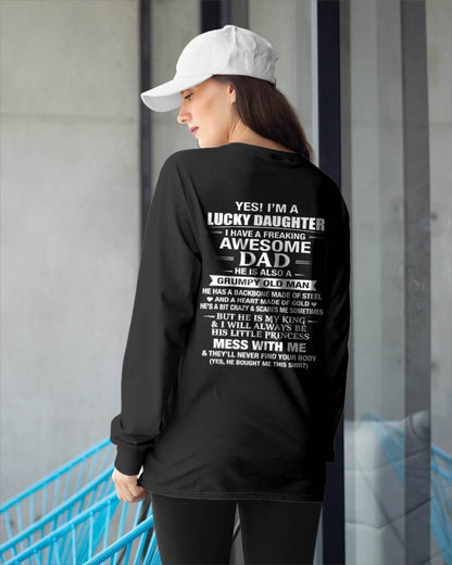 BEHIND EVERY STRONG GIRL IS AN AWESOME DAD - FROM DAD - TLEE00 (SKU2605-405-00)