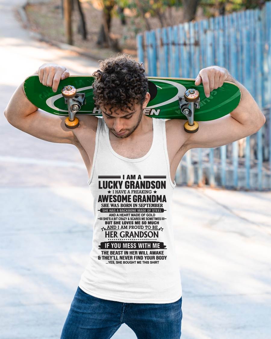 SEPTEMBER - GRANDSON OF A STRONG & LOVING GRANDMA - FROM GRANDMA - TLEE09 (SKU11-154-09)