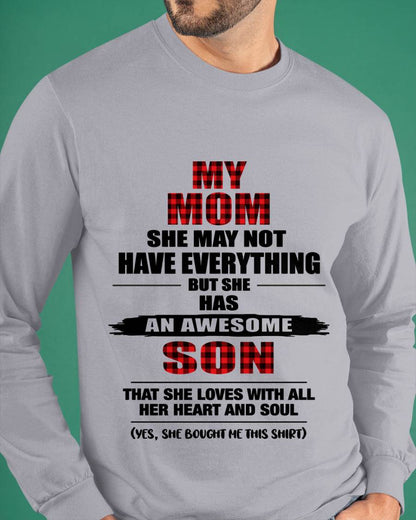 A MOTHER'S LOVE, A SON'S PRIDE - FROM MOM - TLEE00 (SKU2606-149-00)