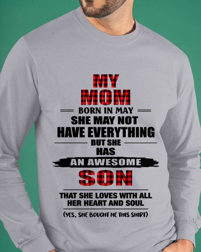 MAY - A MOTHER'S LOVE, A SON'S PRIDE - FROM MOM - TLEE05 (SKU2606-149-05)
