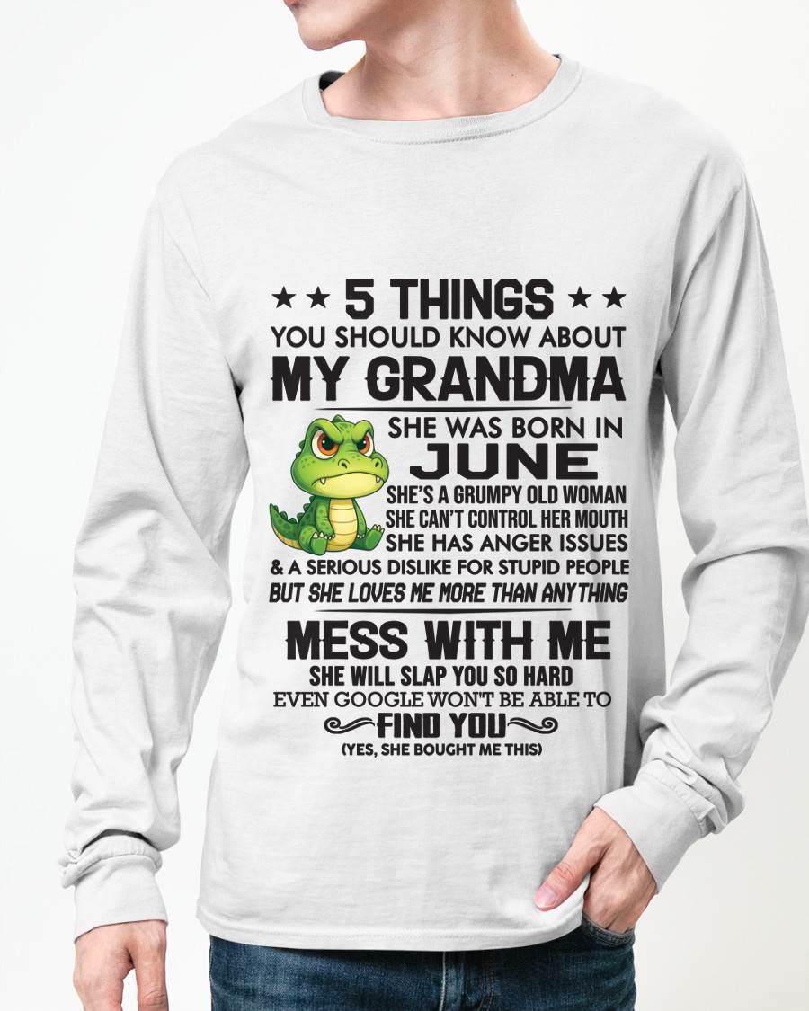 JUNE GRANDMAS ARE DIFFERENT - FROM GRANDMA - TLEE06 (SKU10-06-06)