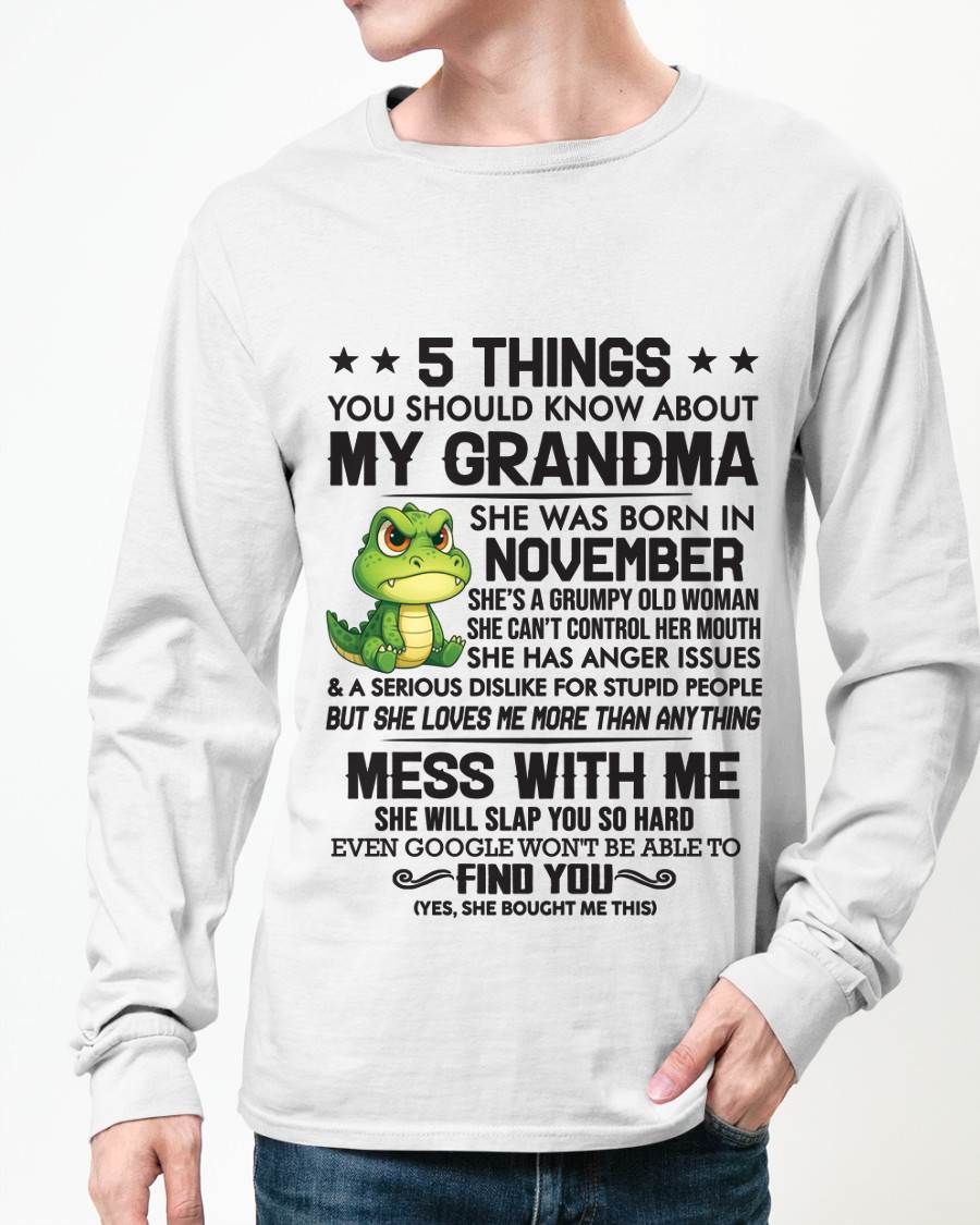 NOVEMBER GRANDMAS ARE DIFFERENT - FROM GRANDMA - TLEE11 (SKU10-06-11)