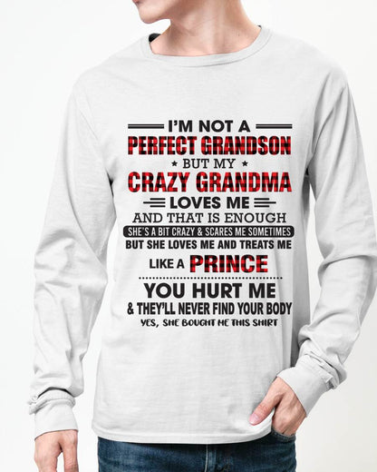 PROUD GRANDSON OF A CRAZY GRANDMA - FROM GRANDMA - TLEE00 (SKU2603-71-00)